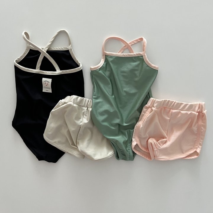 Oatmeal - Korean Children Fashion - #Kfashion4kids - Honey Swimwear