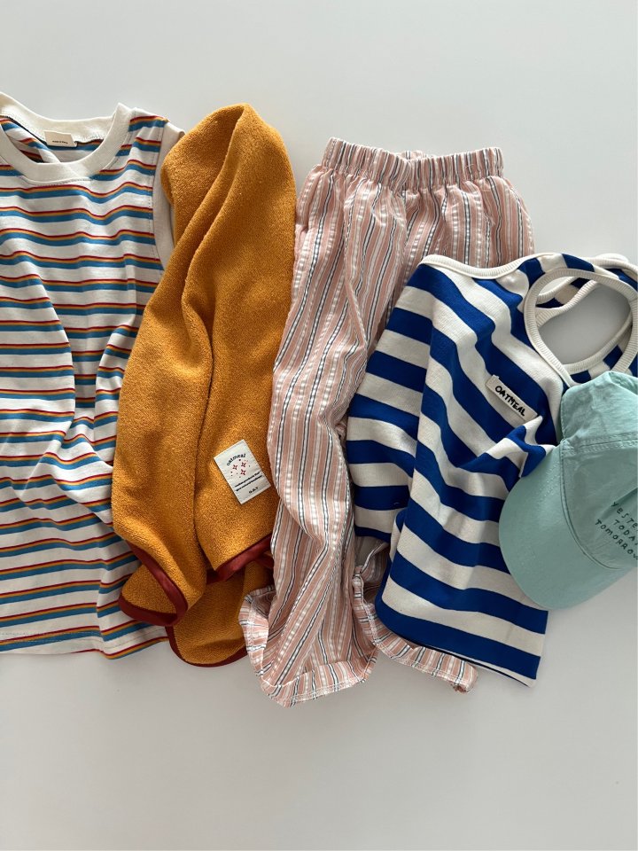 Oatmeal - Korean Children Fashion - #stylishchildhood - Summer Towel - 4