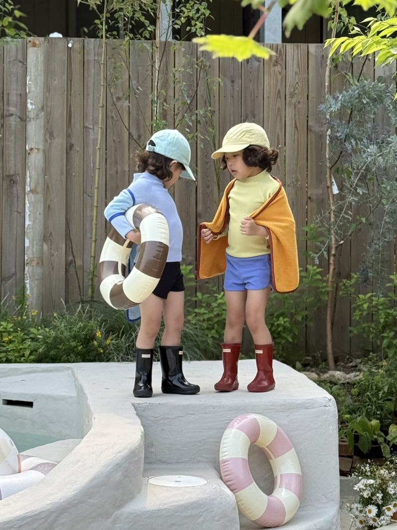 Oatmeal - Korean Children Fashion - #kidsshorts - Summer Towel - 9