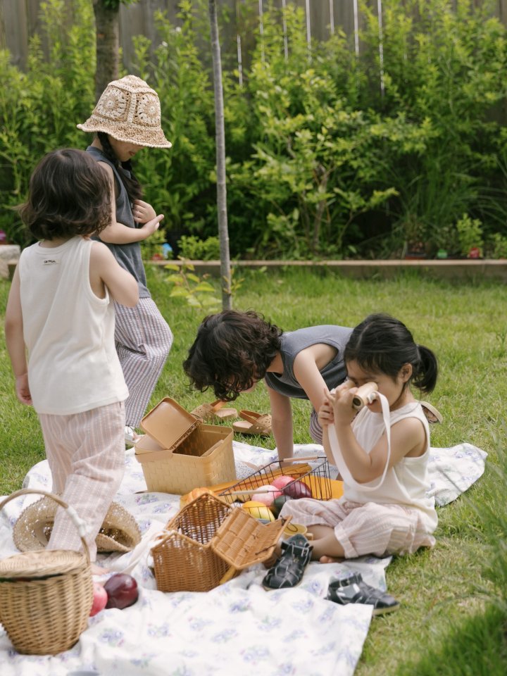 Oatmeal - Korean Children Fashion - #littlefashionista - India Bucket Hat - 11