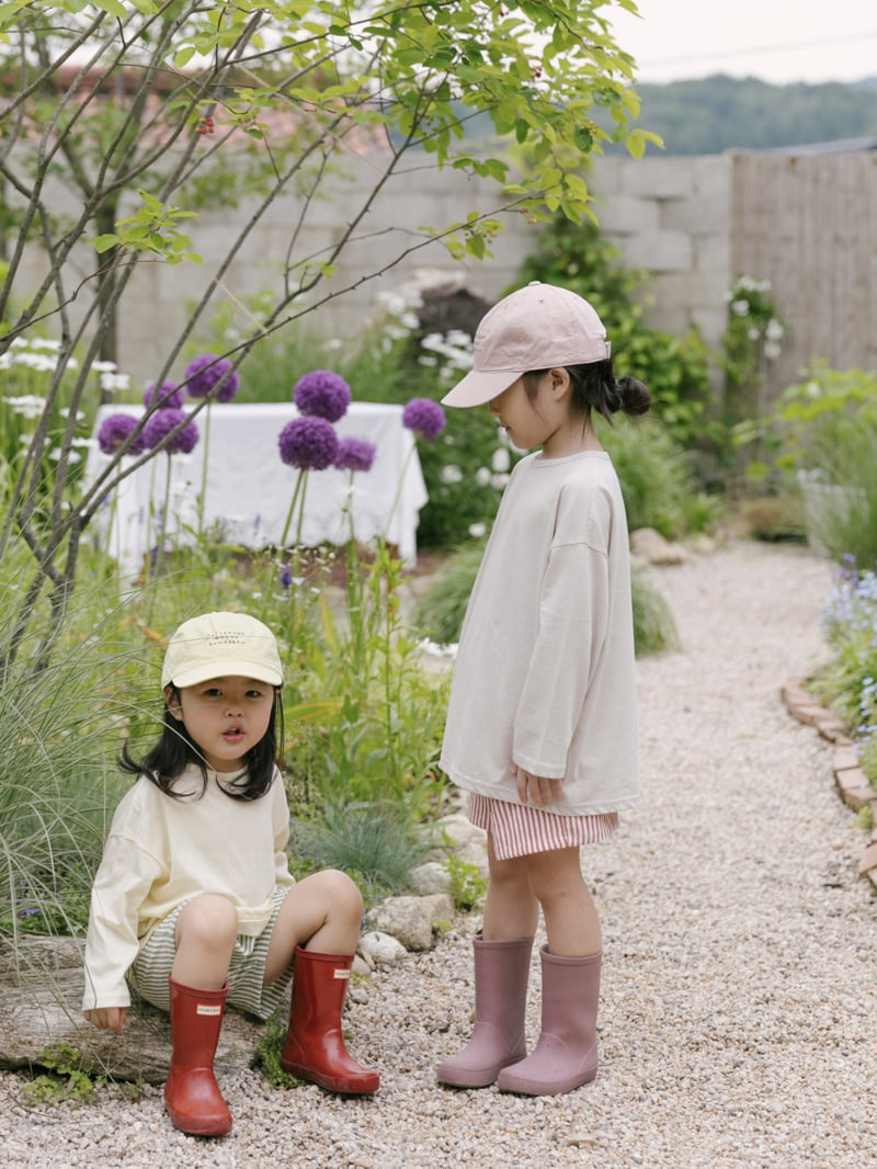 Oatmeal - Korean Children Fashion - #magicofchildhood - Today Ball Cap - 11