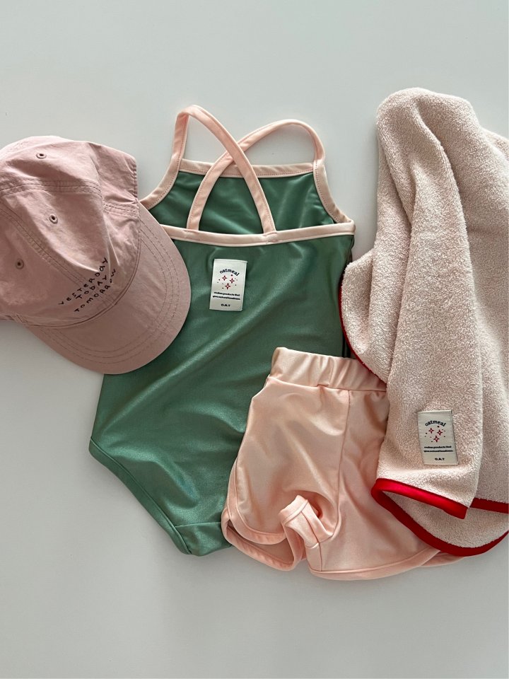 Oatmeal - Korean Children Fashion - #todddlerfashion - Honey Swimwear - 6