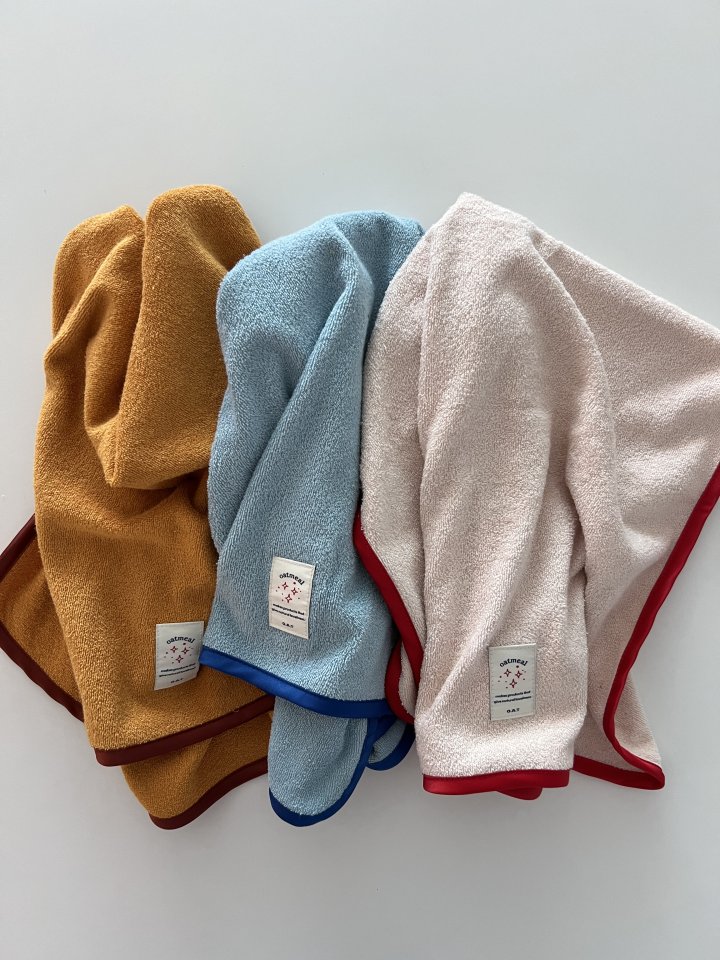 Oatmeal - Korean Children Fashion - #todddlerfashion - Summer Towel