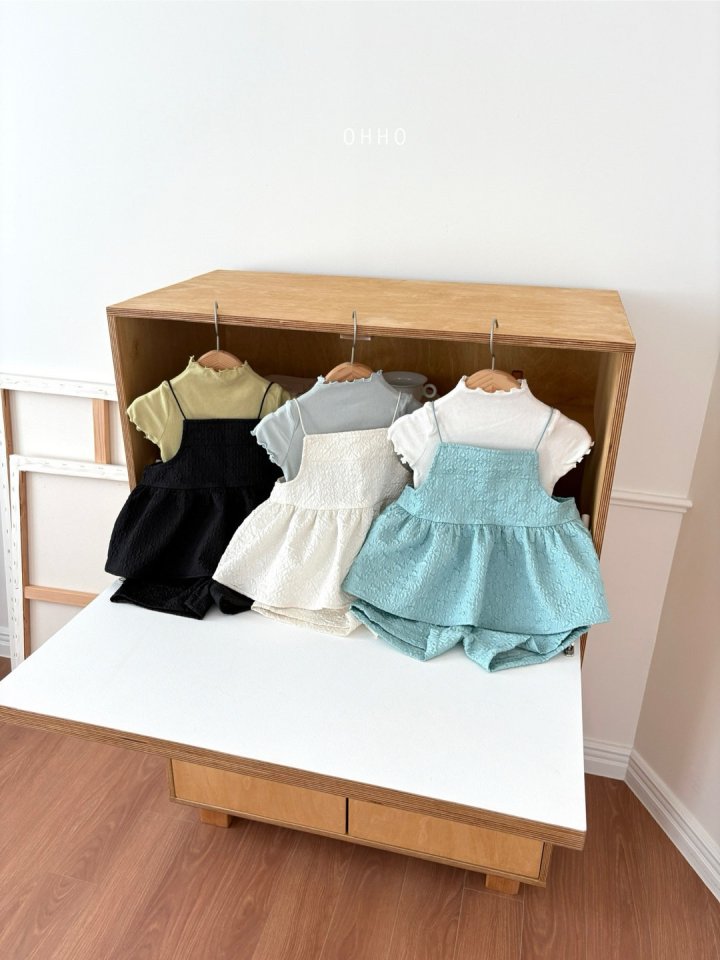 Ohho - Korean Children Fashion - #discoveringself - Cecile Strap Blouse - 10