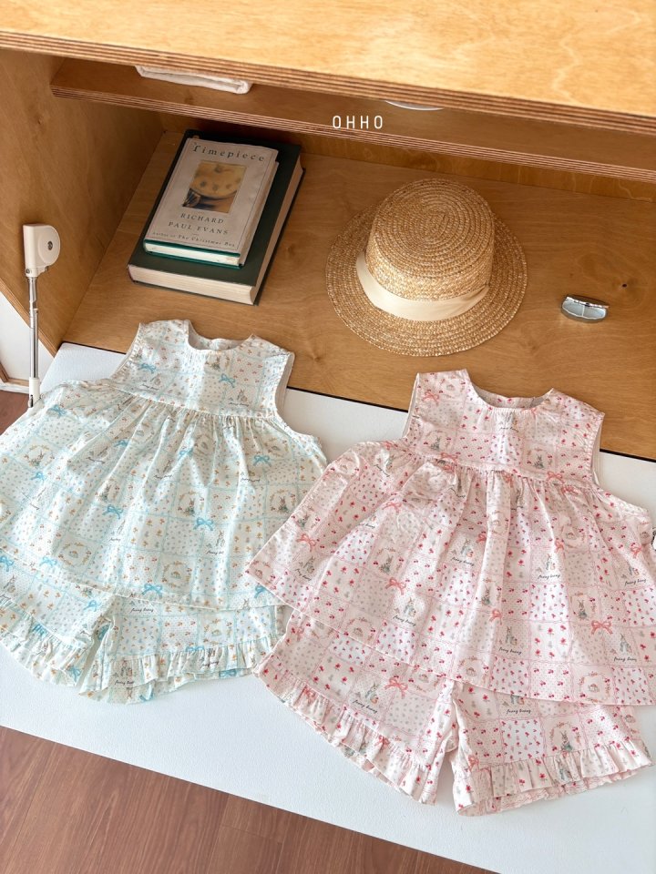 Ohho - Korean Children Fashion - #littlefashionista - Cozy Rabbit Sleeveless - 7