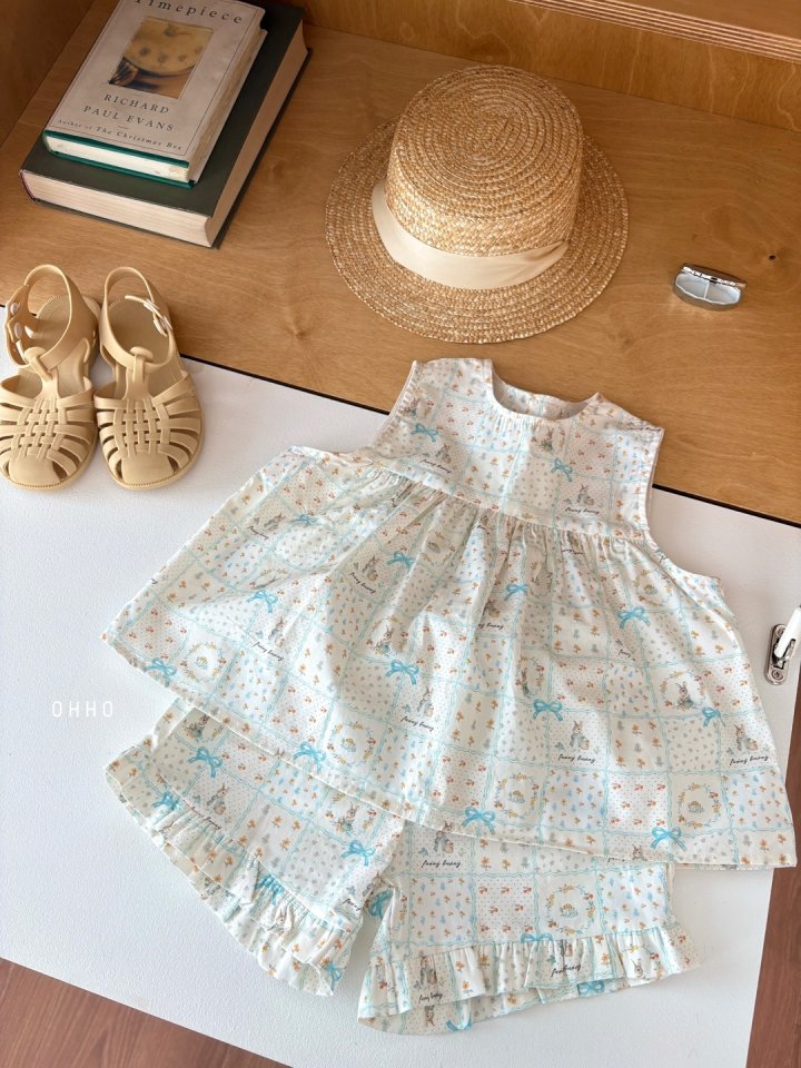 Ohho - Korean Children Fashion - #magicofchildhood - Cozy Rabbit Sleeveless - 8