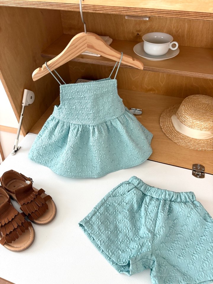 Ohho - Korean Children Fashion - #magicofchildhood - Cecile Strap Blouse - 4