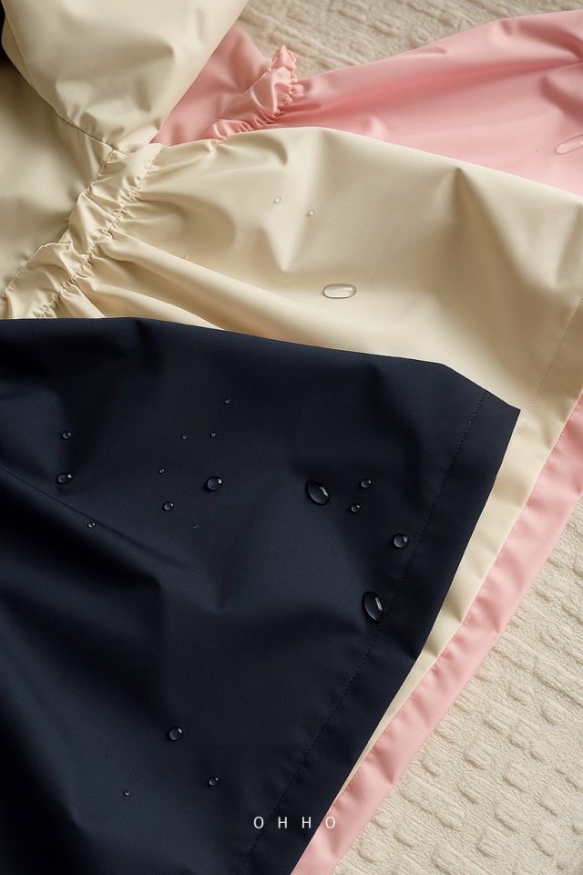 Ohho - Korean Children Fashion - #prettylittlegirls - Frill Rain Jacket - 12