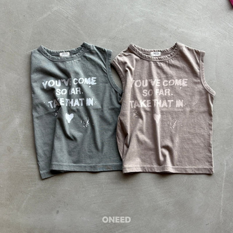 Oneed - Korean Children Fashion - #childofig - Pig Sleeveless Tee - 11
