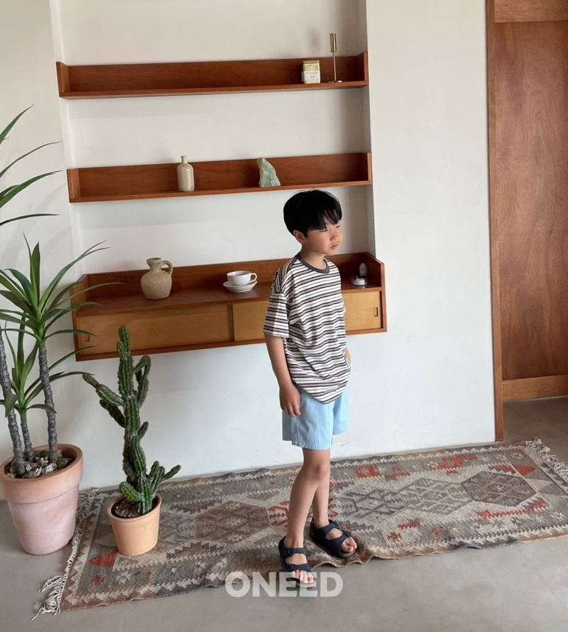 Oneed - Korean Children Fashion - #childofig - Cut Denim Shorts - 8