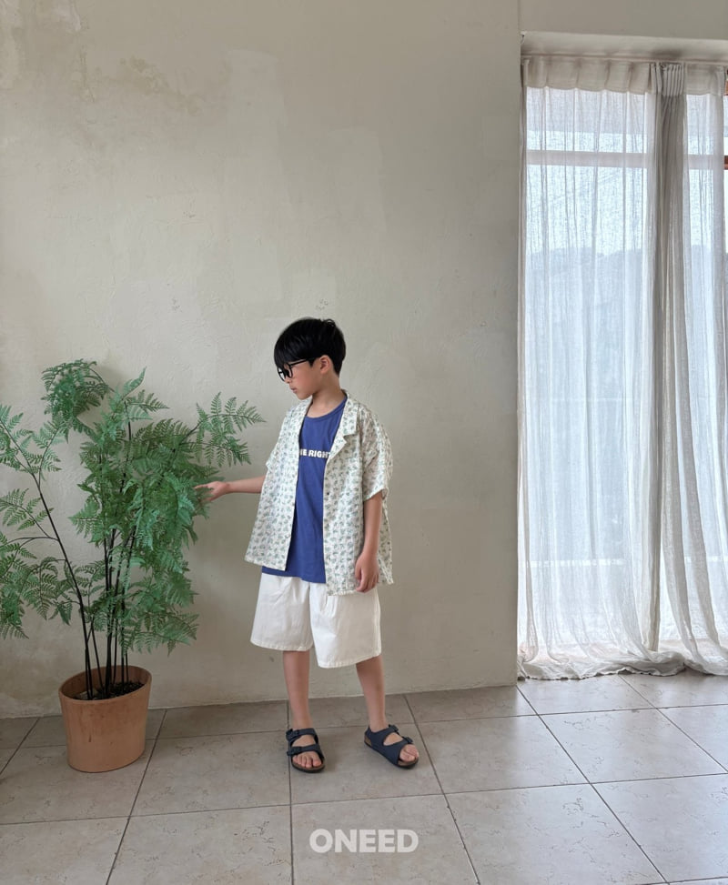 Oneed - Korean Children Fashion - #childrensboutique - Tucked Bermuda Pants - 8