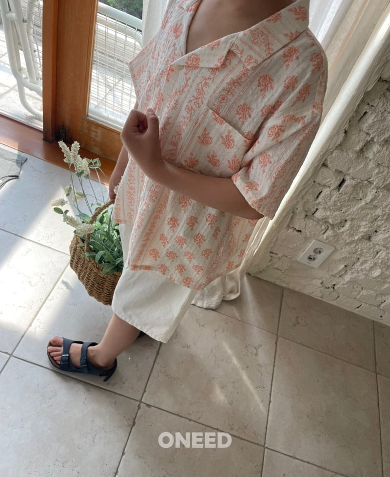 Oneed - Korean Children Fashion - #designkidswear - Garden Shirt - 2
