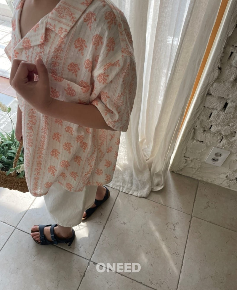 Oneed - Korean Children Fashion - #discoveringself - Garden Shirt - 3