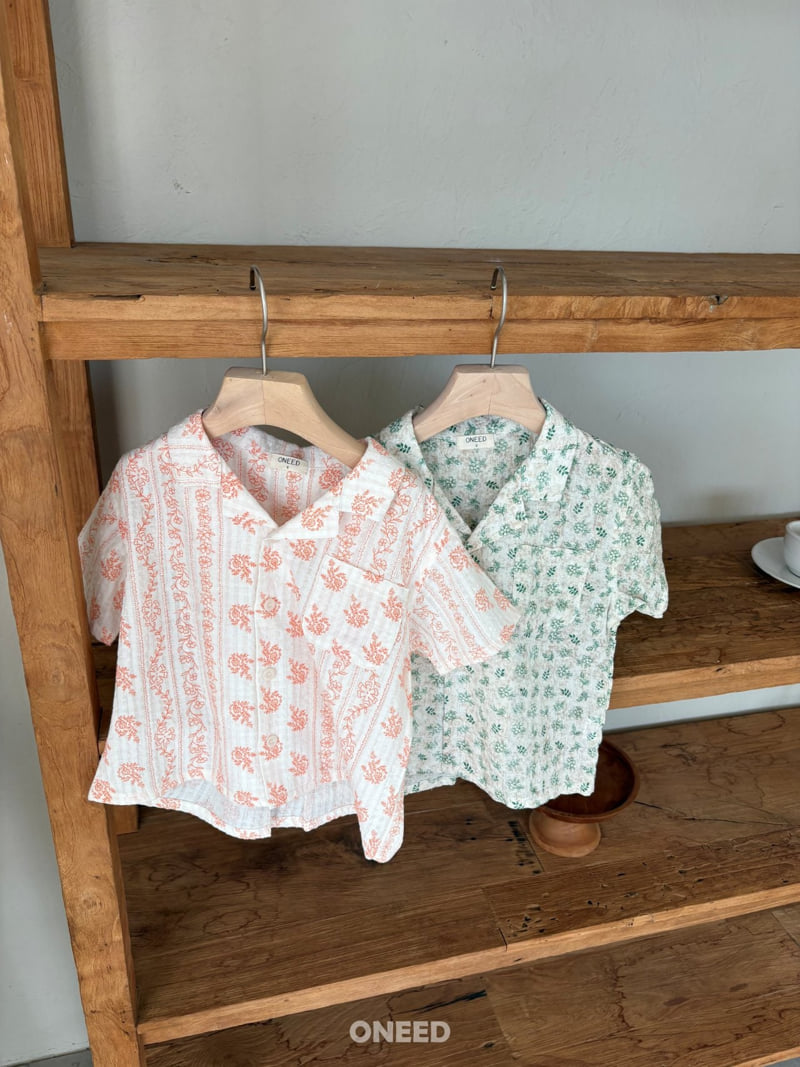 Oneed - Korean Children Fashion - #littlefashionista - Garden Shirt - 9