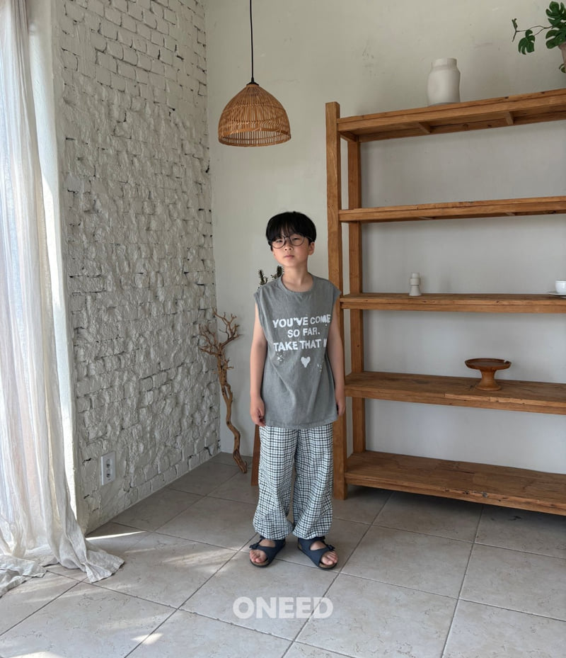 Oneed - Korean Children Fashion - #Kfashion4kids - Pig Sleeveless Tee - 4