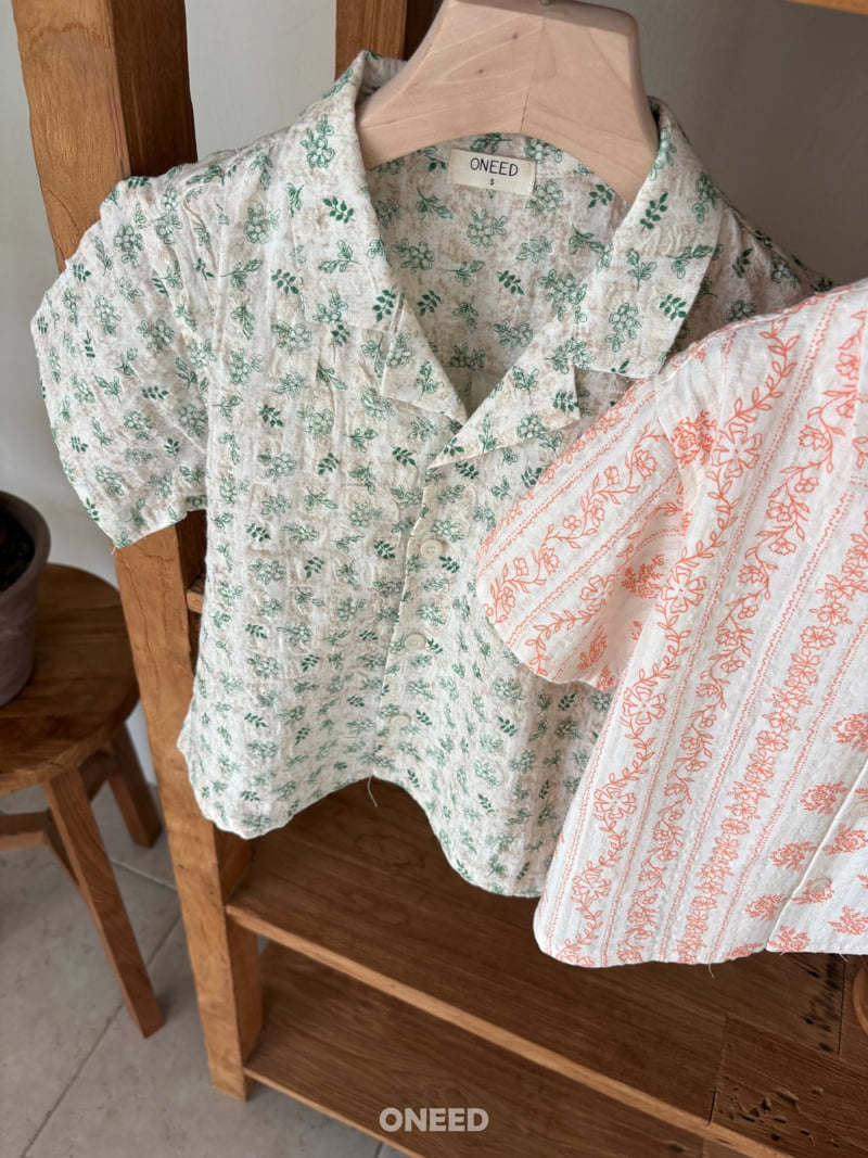 Oneed - Korean Children Fashion - #magicofchildhood - Garden Shirt - 10