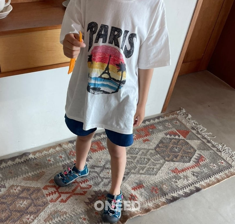 Oneed - Korean Children Fashion - #magicofchildhood - Paris Short Sleeve Tee - 7