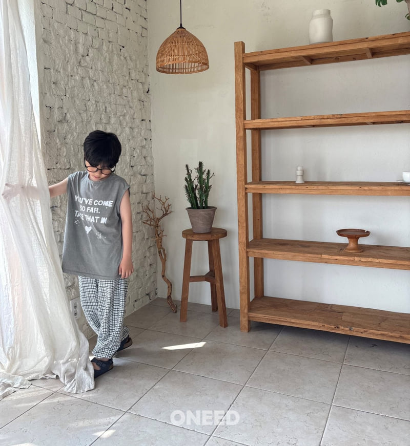Oneed - Korean Children Fashion - #magicofchildhood - Pig Sleeveless Tee - 5