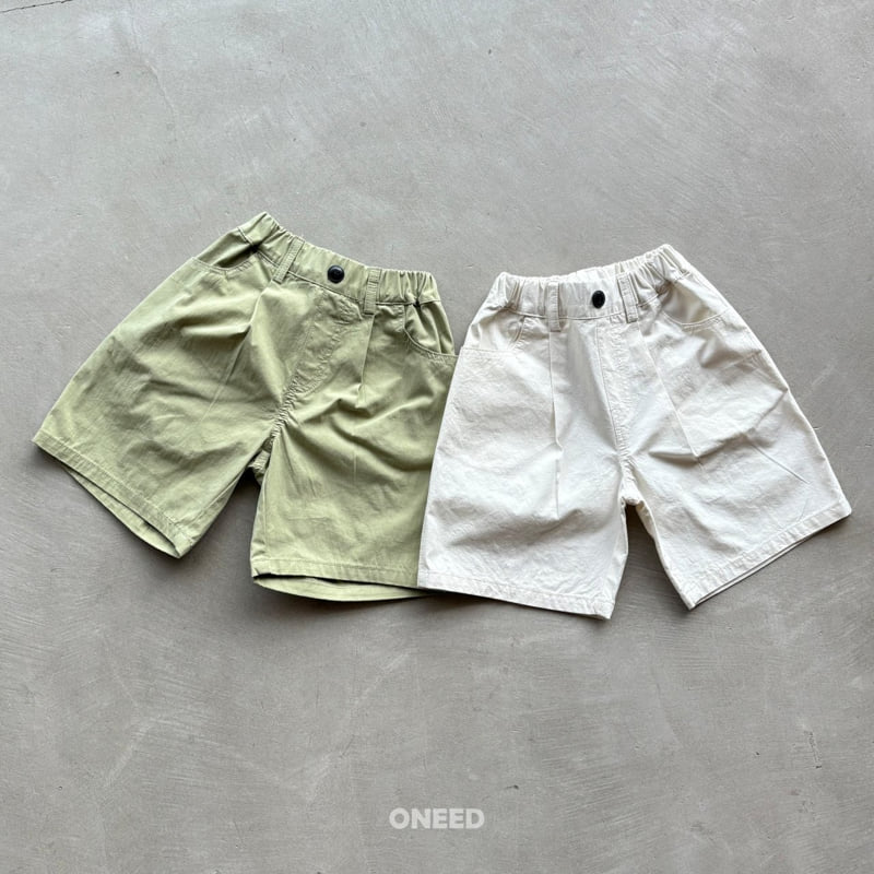 Oneed - Korean Children Fashion - #magicofchildhood - Tucked Bermuda Pants