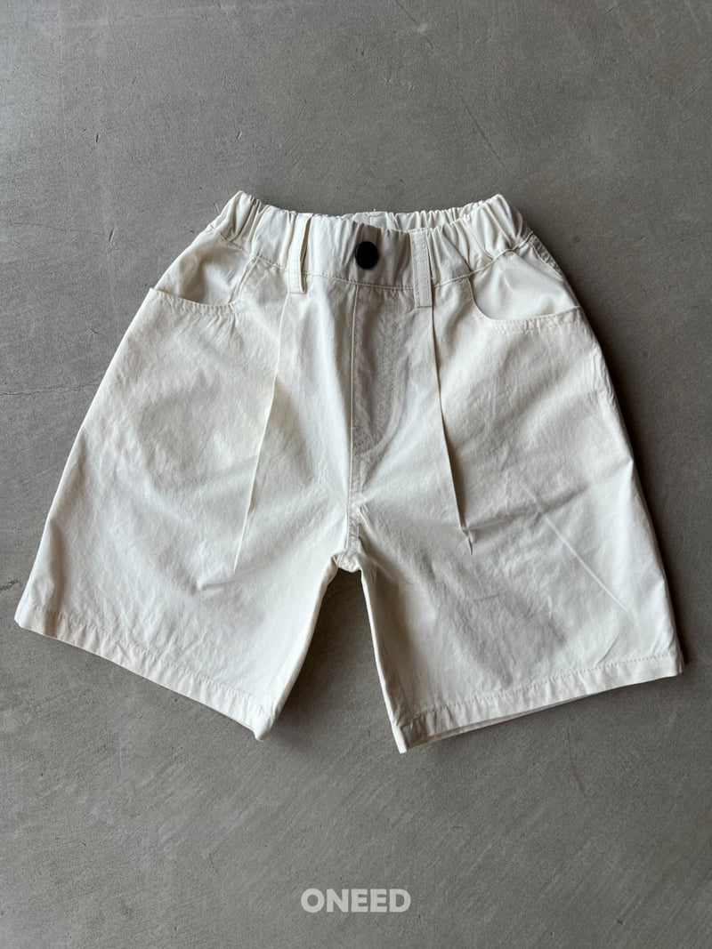 Oneed - Korean Children Fashion - #prettylittlegirls - Tucked Bermuda Pants - 3