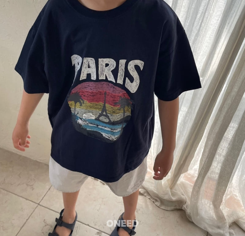 Oneed - Korean Children Fashion - #stylishchildhood - Paris Short Sleeve Tee - 12
