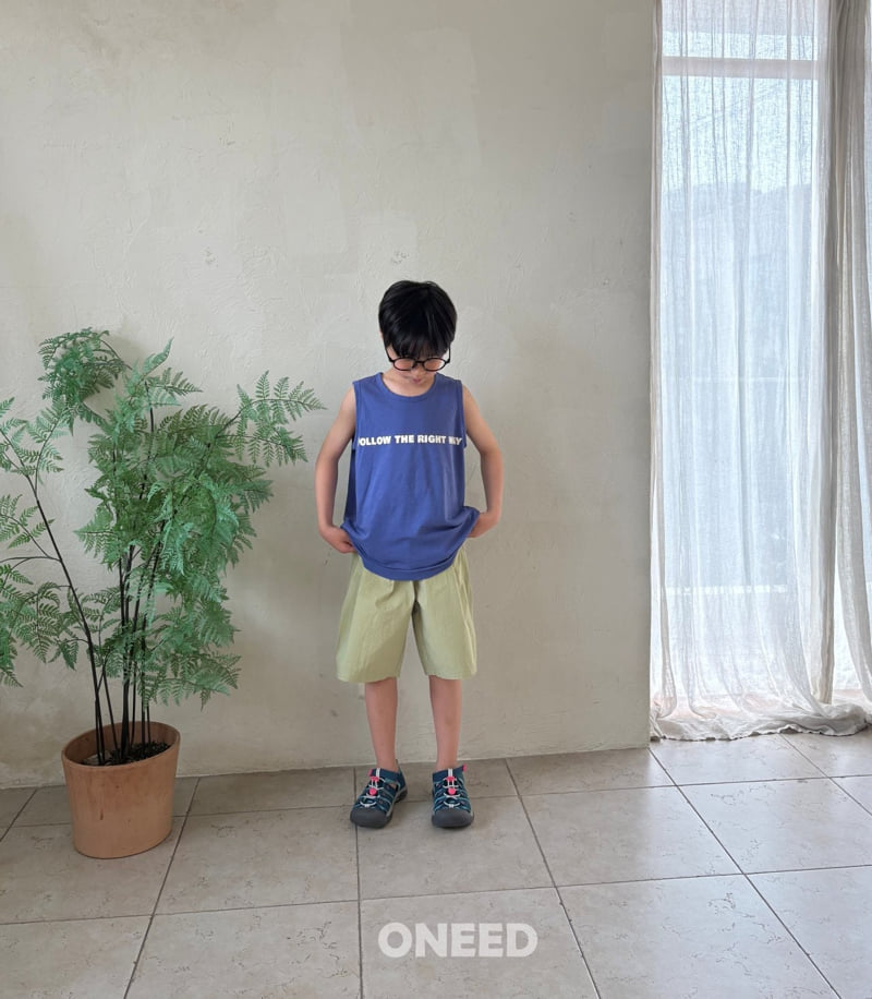 Oneed - Korean Children Fashion - #stylishchildhood - Follow Sleeveless Tee - 11