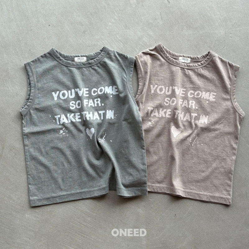 Oneed - Korean Children Fashion - #stylishchildhood - Pig Sleeveless Tee - 10