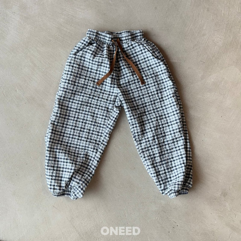 Oneed - Korean Children Fashion - #stylishchildhood - Cool Check Pants - 9
