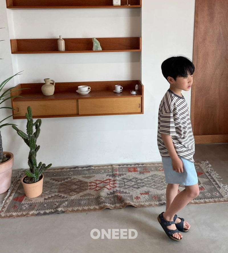 Oneed - Korean Children Fashion - #stylishchildhood - Cut Denim Shorts - 7