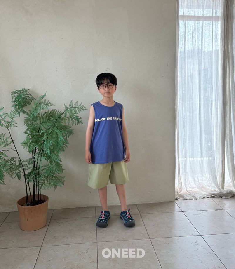 Oneed - Korean Children Fashion - #todddlerfashion - Follow Sleeveless Tee - 9