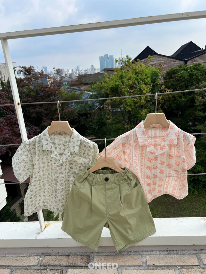 Oneed - Korean Children Fashion - #toddlerclothing - Tucked Bermuda Pants - 5