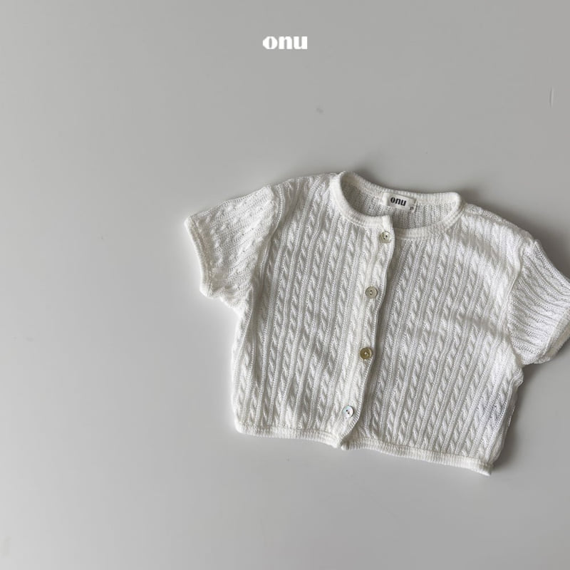 Onu - Korean Children Fashion - #Kfashion4kids - Cable Knit Cardigan - 6
