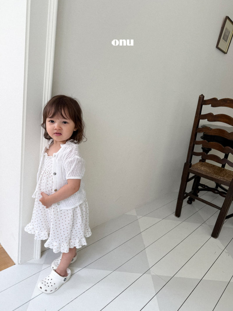 Onu - Korean Children Fashion - #childrensboutique - Smocked One-piece - 12
