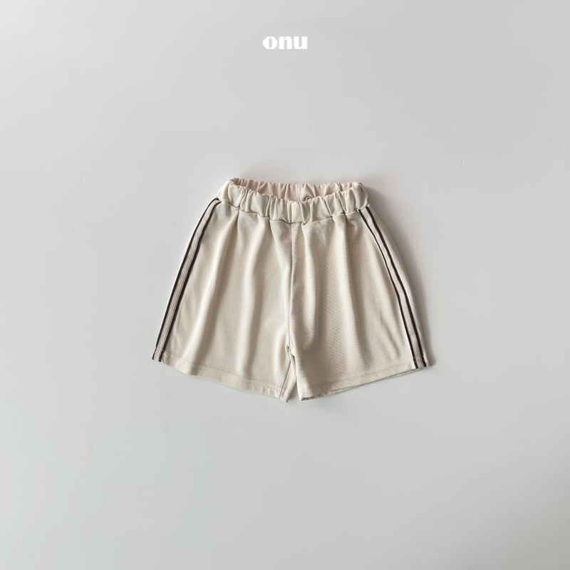 Onu - Korean Children Fashion - #childrensboutique - Tape Jersey Shorts - 4