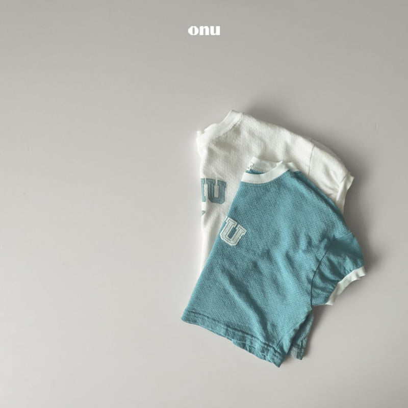 Onu - Korean Children Fashion - #discoveringself - Cotton Mesh Tee - 7
