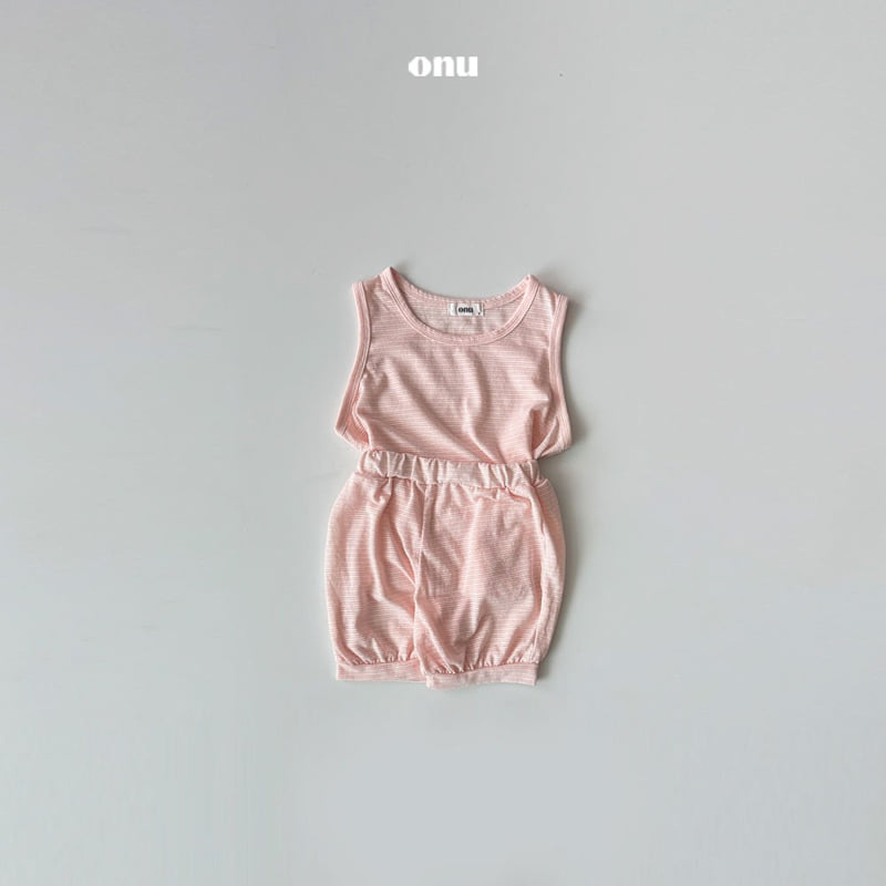 Onu - Korean Children Fashion - #discoveringself - Natural Linen Set-up - 4