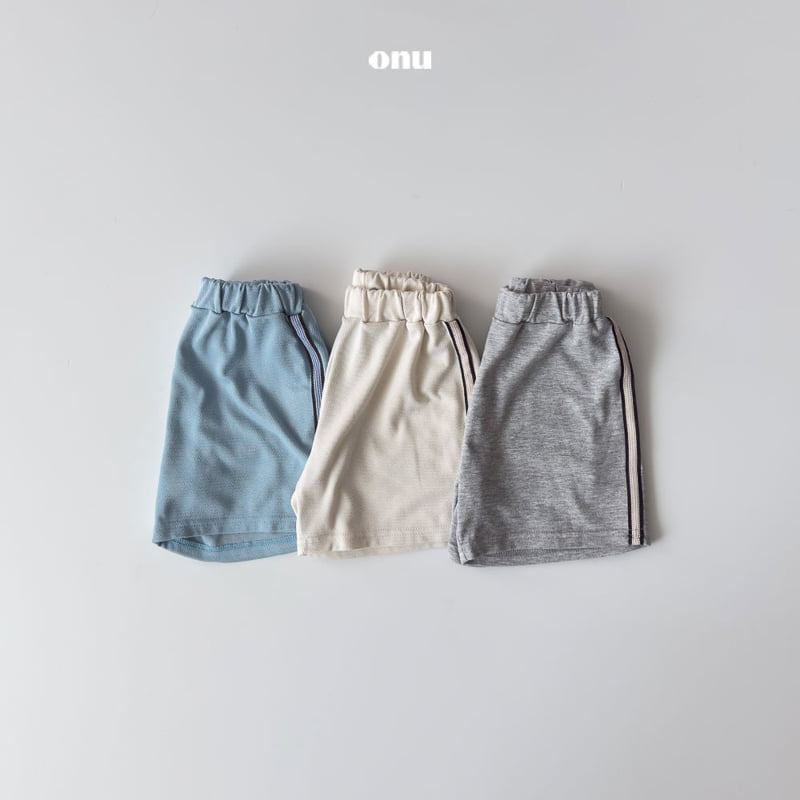 Onu - Korean Children Fashion - #kidsshorts - Tape Jersey Shorts - 7
