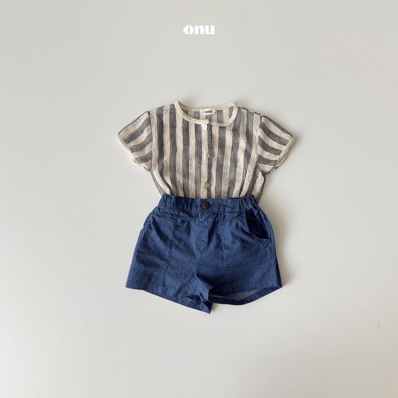 Onu - Korean Children Fashion - #fashionkids - Stripe Cardigan - 4