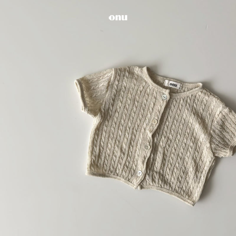 Onu - Korean Children Fashion - #littlefashionista - Cable Knit Cardigan - 7