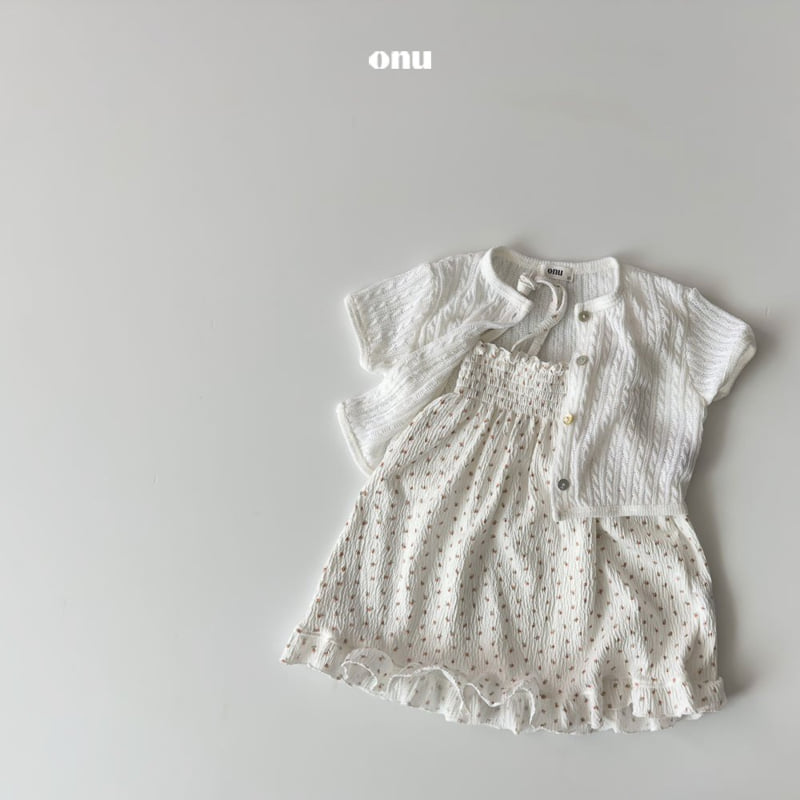 Onu - Korean Children Fashion - #littlefashionista - Smocked One-piece - 6