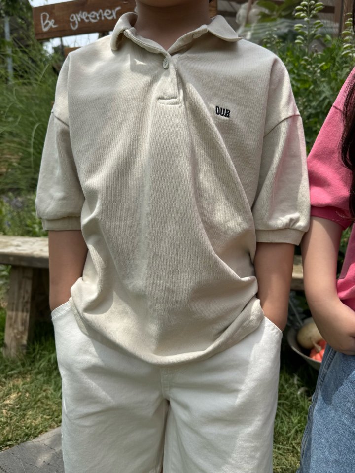 Our - Korean Children Fashion - #childofig - Pigment Polo Tee - 8