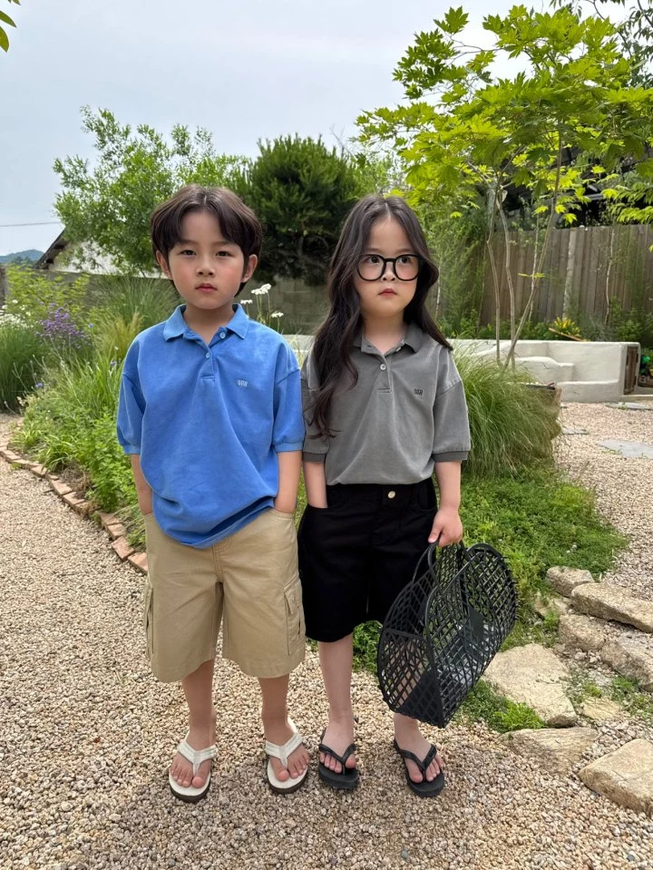Our - Korean Children Fashion - #childrensboutique - Pigment Polo Tee - 9
