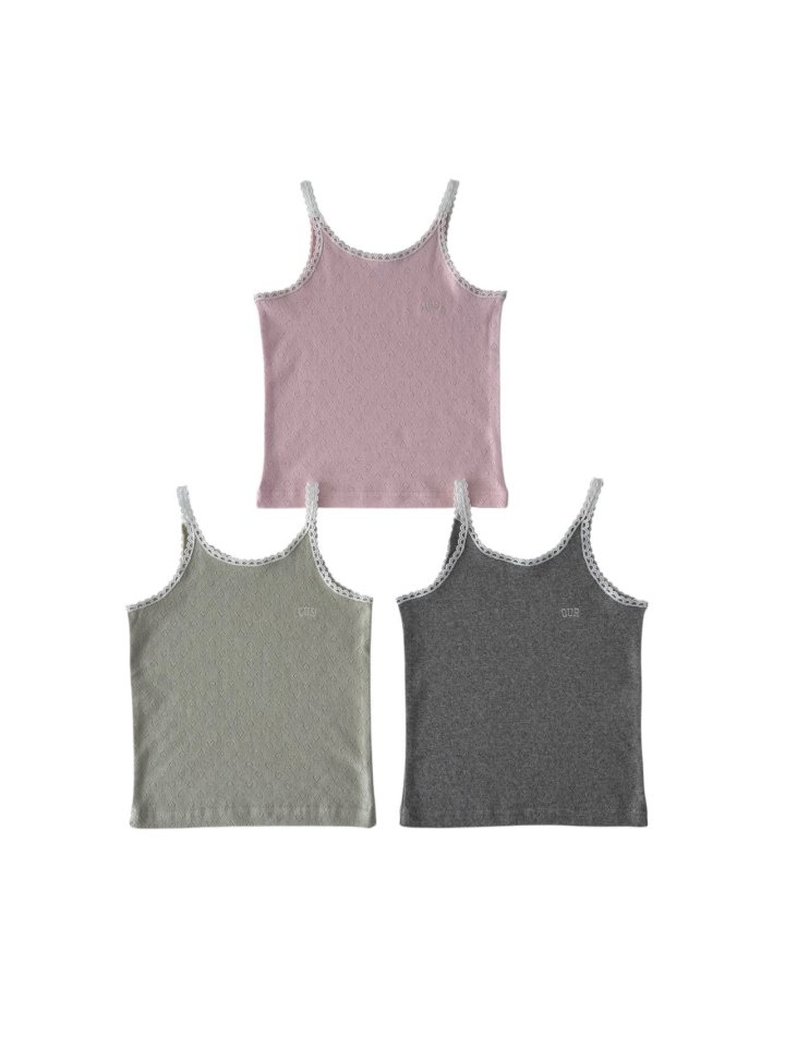 Our - Korean Children Fashion - #designkidswear - Vivi Lace Sleeveless - 5