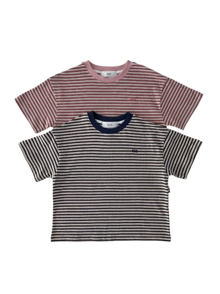 Our - Korean Children Fashion - #designkidswear - Coast Stripe Tee