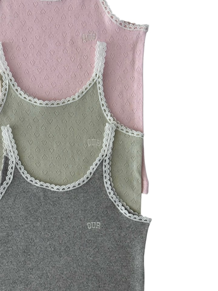 Our - Korean Children Fashion - #discoveringself - Vivi Lace Sleeveless - 6