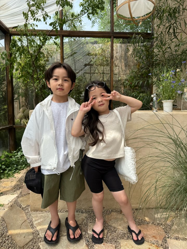 Our - Korean Children Fashion - #designkidswear - Void Drop Shoulder Tee - 4
