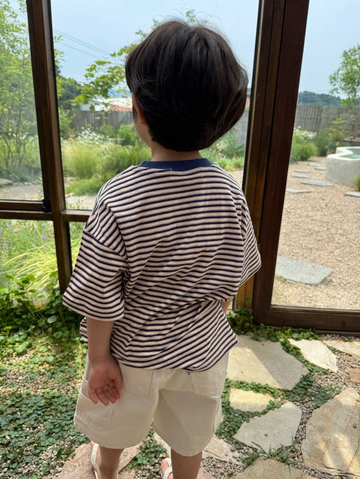 Our - Korean Children Fashion - #fashionkids - Coast Stripe Tee - 3