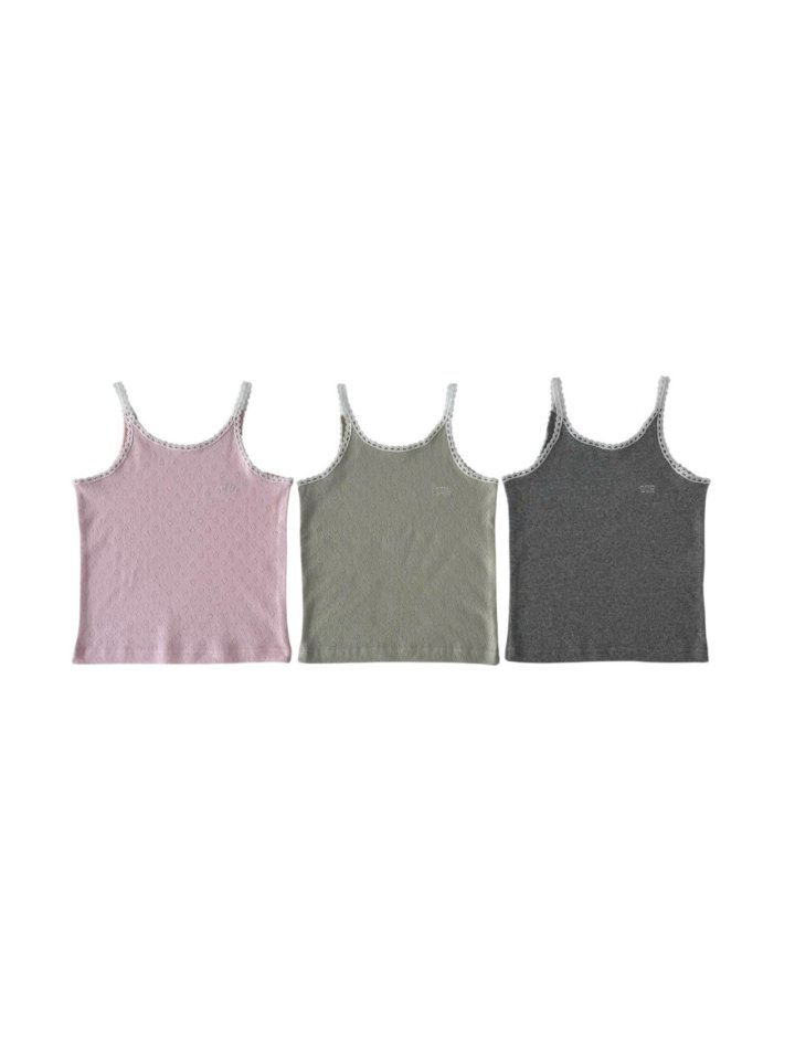 Our - Korean Children Fashion - #kidsshorts - Vivi Lace Sleeveless - 8