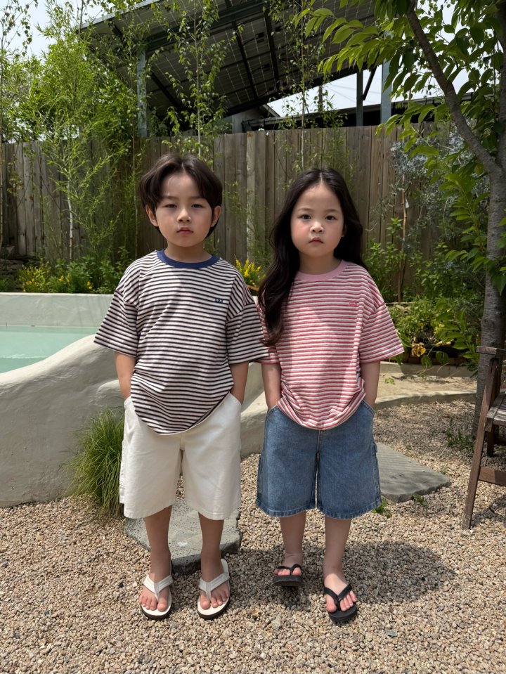 Our - Korean Children Fashion - #fashionkids - Coast Stripe Tee - 4