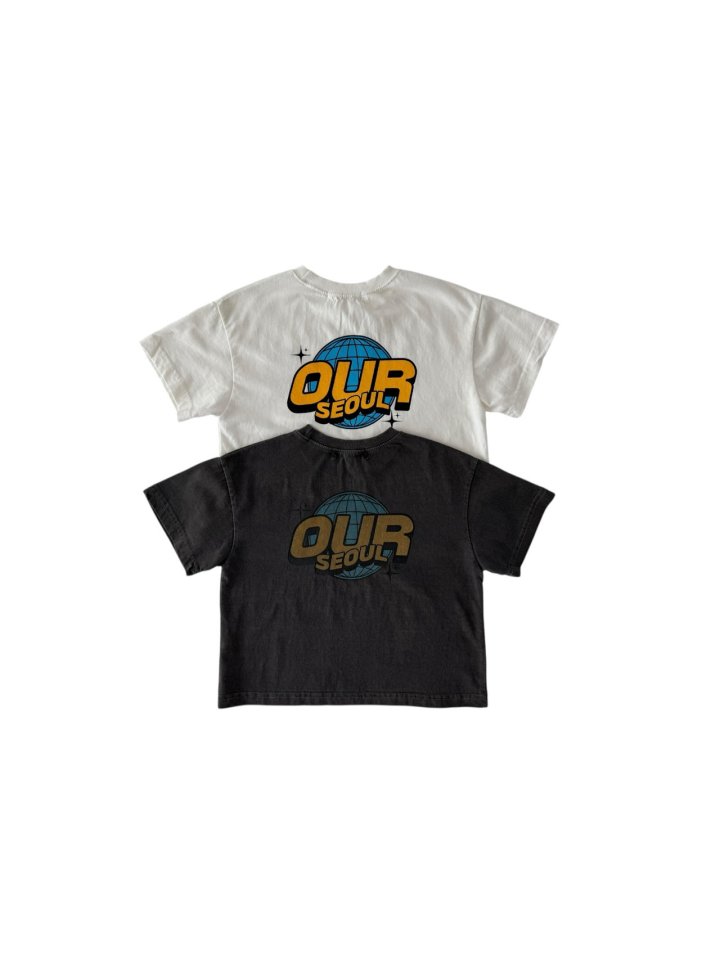 Our - Korean Children Fashion - #kidsstore - Our Seoul Tee - 3